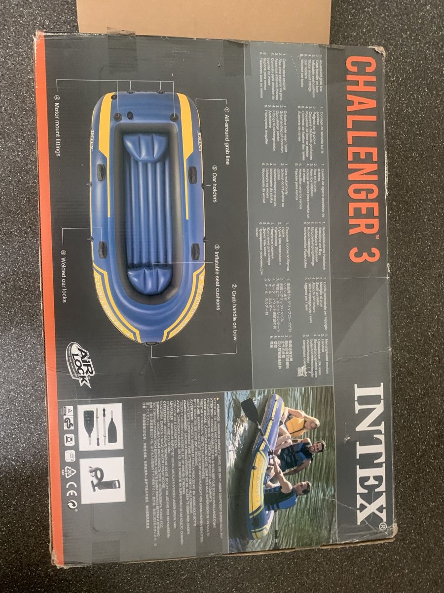 Boote: INTEX Challenger 3 Schlauchboot neuwertig – Neu und originalverpackt aus Zürich von naz_h8jw 3