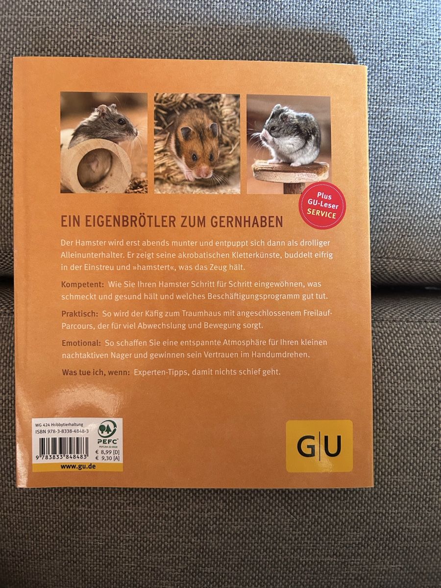 Libri: Ratgeber Buch Hamster GU Verlag – Usato da Ormalingen venduto da meli_02 1