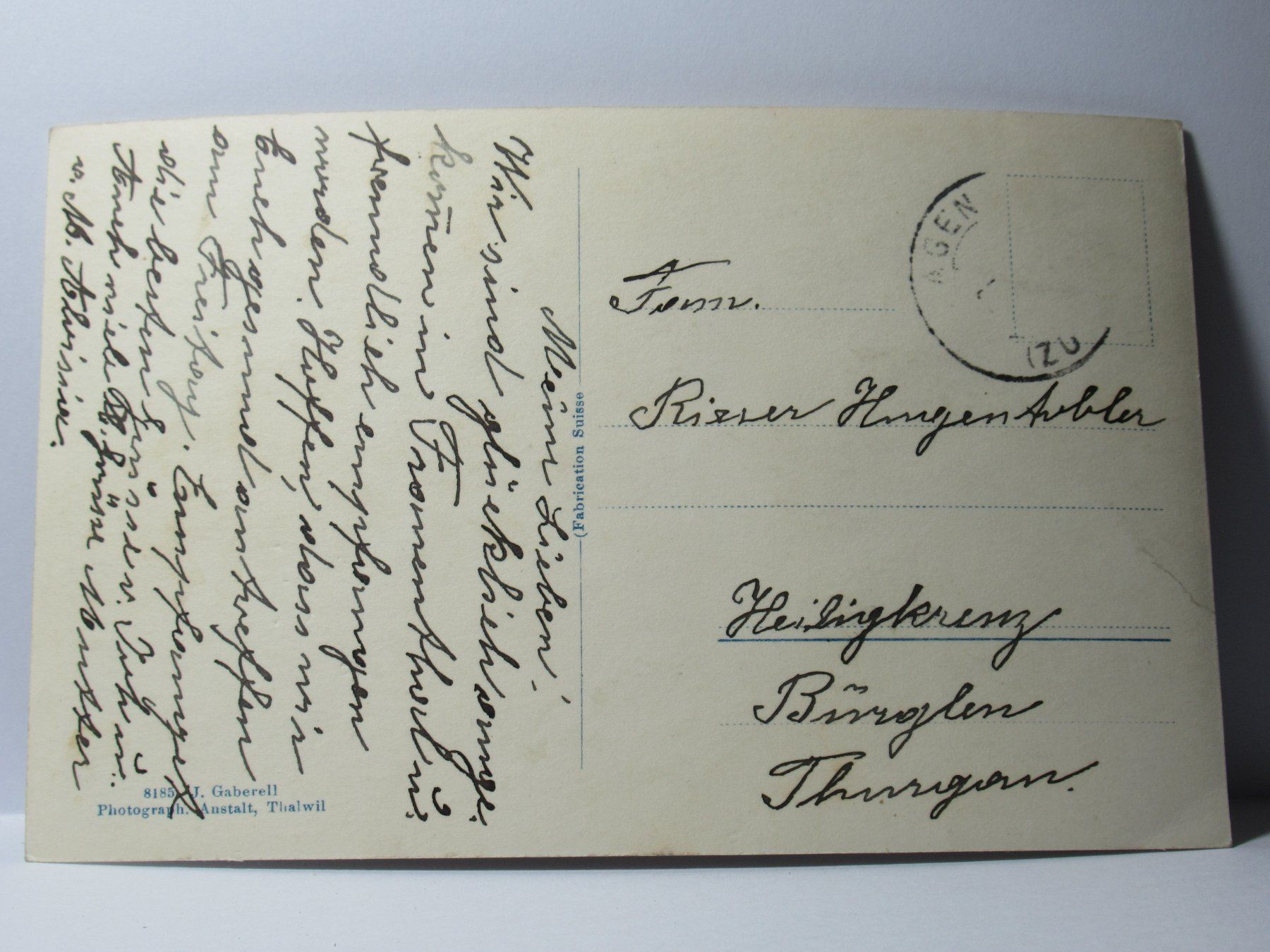 Cartoline postali: Kloster Frauental bei Cham – Usato da Grenchen venduto da Bluemchen1900 1