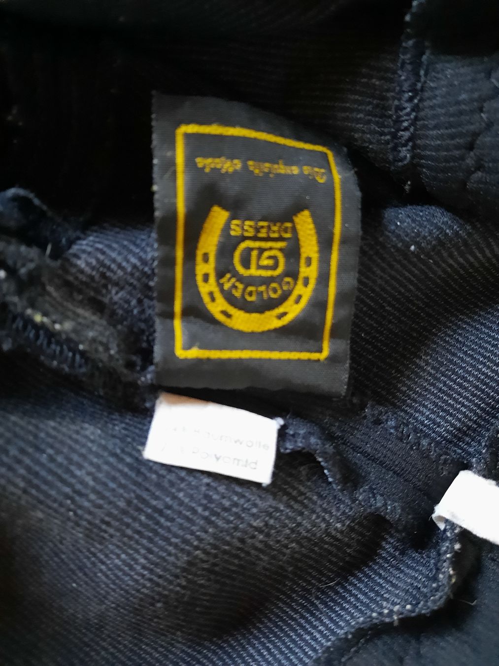 Pantaloni: Reithose schwarz gerippt, Gr. 176 – Usato da Nottwil venduto da mar_jqm7 3