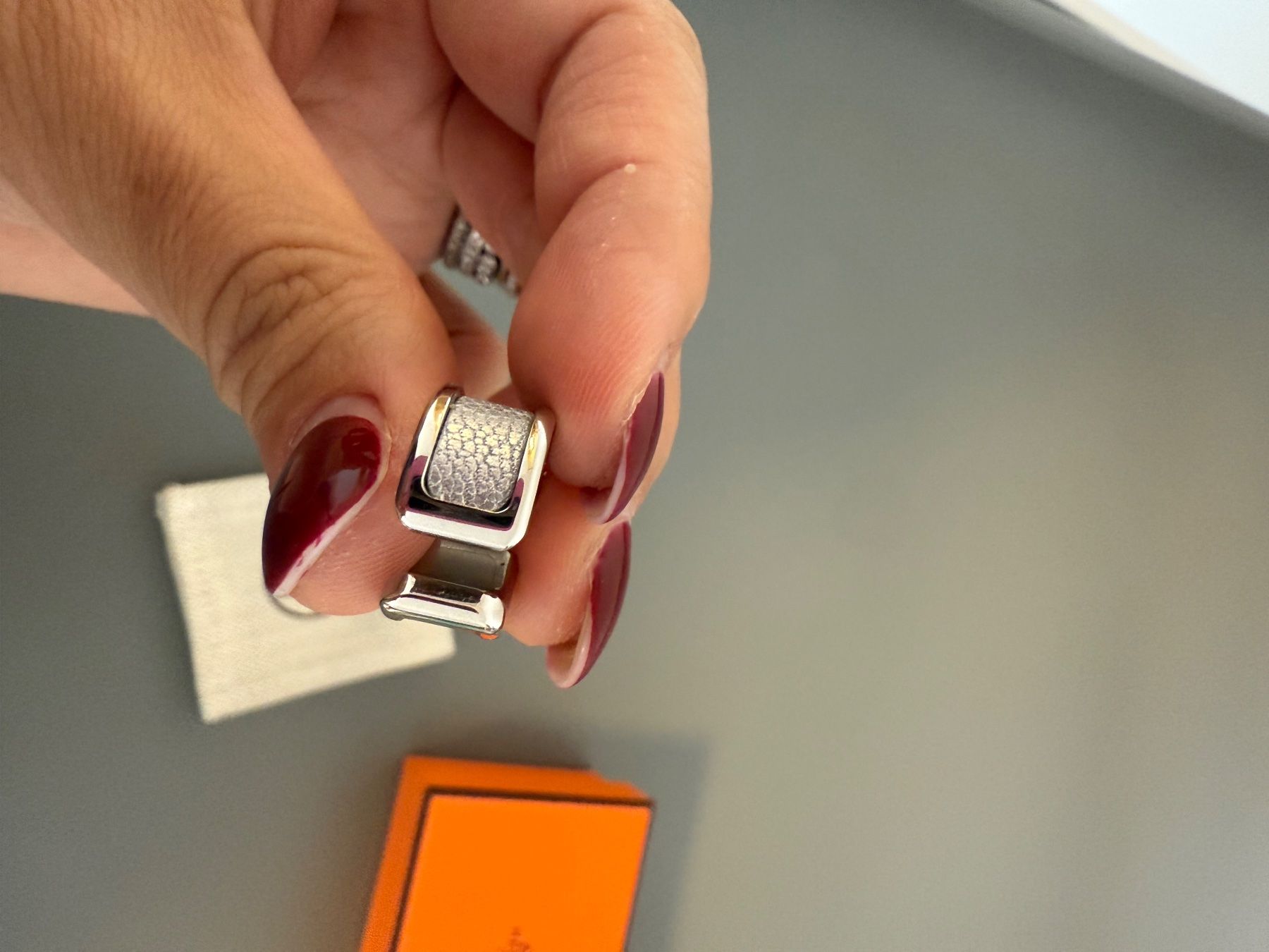 Hermès Orecchini pendenti & Orecchini a lobo: Olympe ear cuff, small model 350 CHF - Still New (Silver) – Usato da Zürich venduto da cyokopie915 2