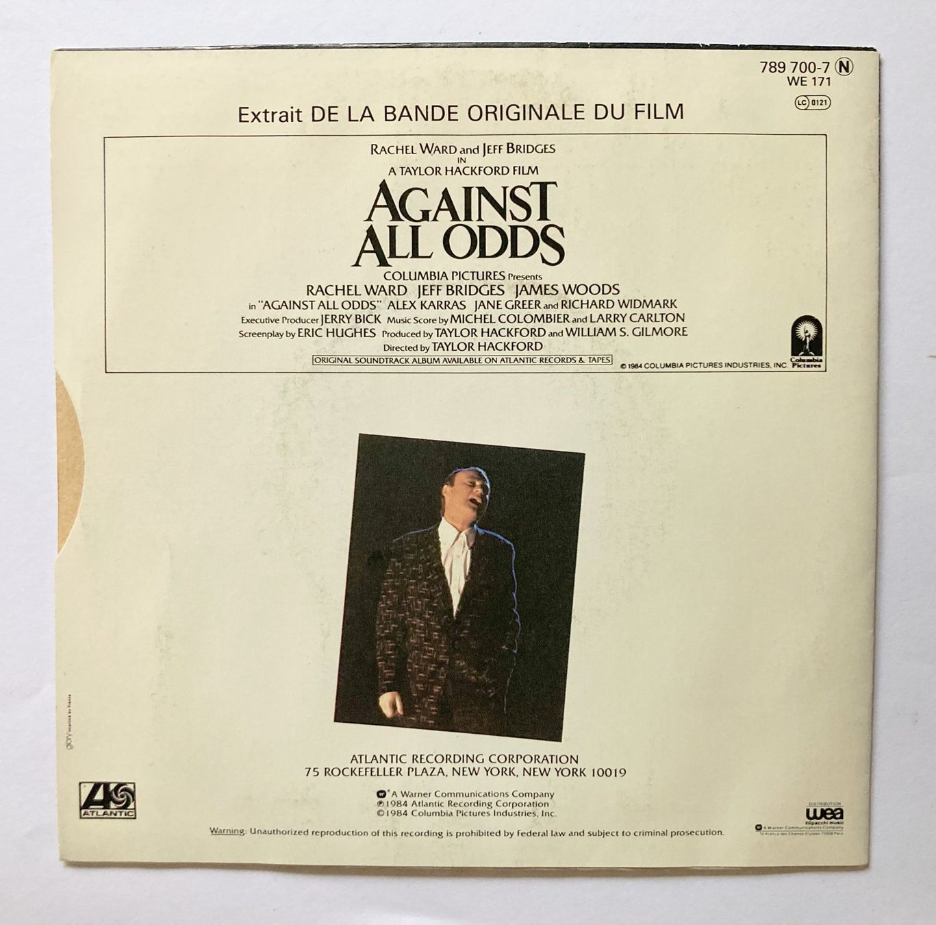 Schallplatten: PHIL COLLINS - AGAINST ALL ODDS – Gebraucht aus Bottens von hotter-than-hell 1
