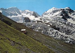 Tschiervahütte S.A.C. mit Biancograt