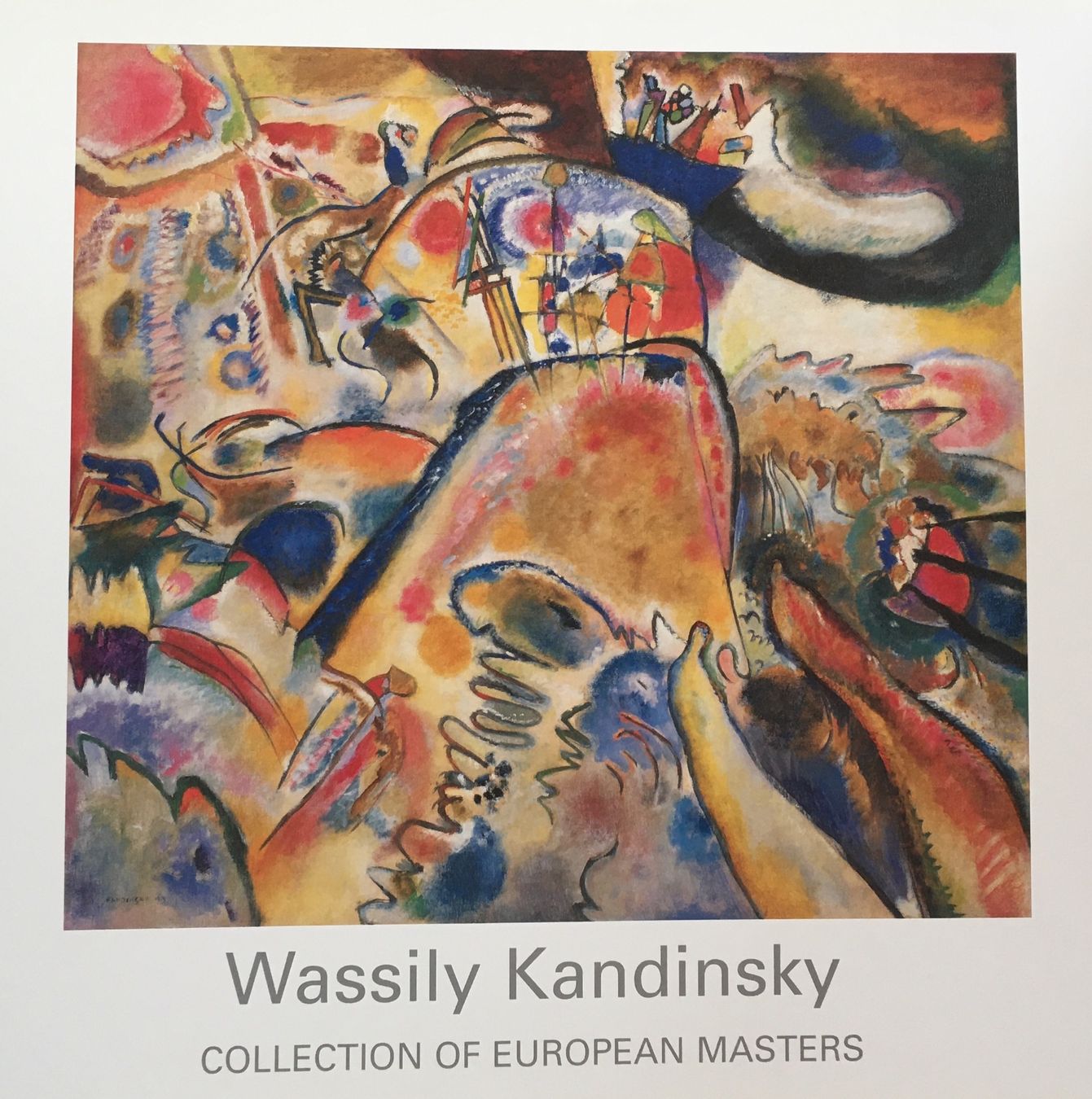 Grafica & Litografie: Wassily Kandinsky    "Kleine Freuden"   Kunstdruck – Usato da Nennigkofen venduto da waltraub 1
