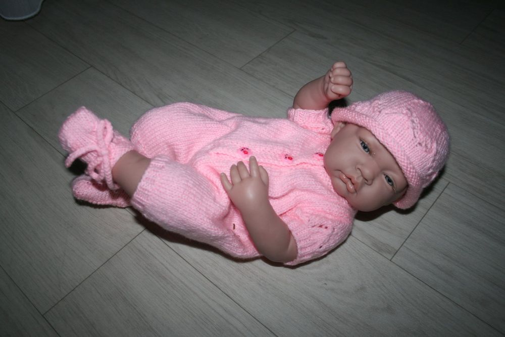 AYNKH Puppenkleider Für 17cm Puppen - Niedliches Lila Outfit Mit Hut Und Schleifen