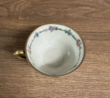 Antike bayerische Laurentische Tasse, florale Verzierung 🌸☕
