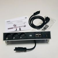 Steckdosenleiste Bachmann Desk 2; 7 x, USB, HDMI, RJ45, 1.5