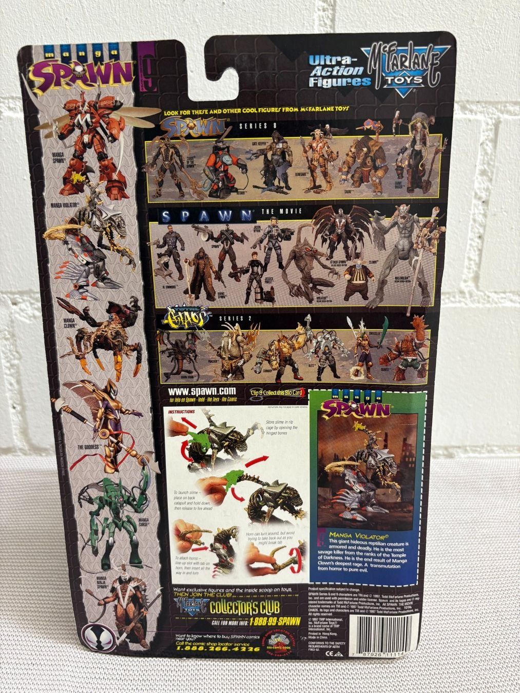 Statuette: NEU Manga Violator Spawn Figur Ultra-Action, 1997 – Nuovo e nell'imballaggio originale da Ottenbach venduto da TimelessEmotions. 3