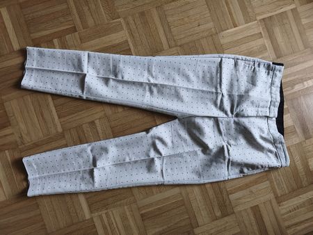 Hose Tapered Zara, weiss Grösse M