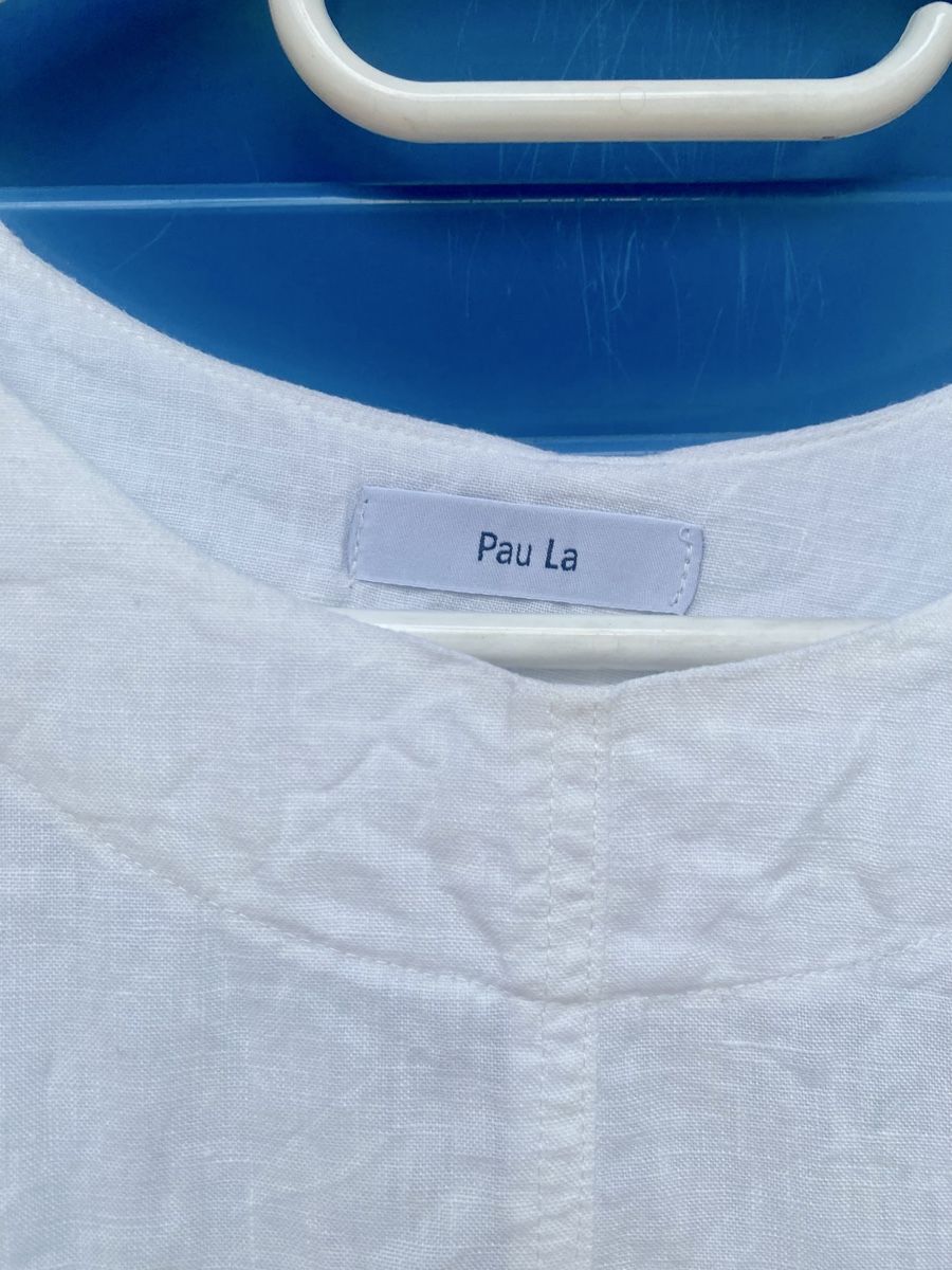 Blusen: Weiss Leinenbluse M – Gebraucht aus Chur von KUMI2024 1