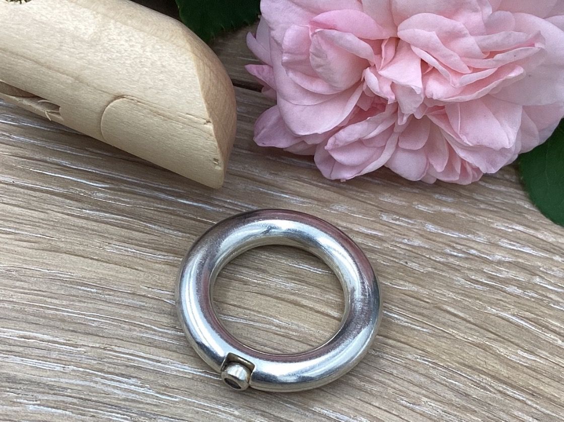 Anelli: Bague en argent avec zircon – Usato da Agiez venduto da Beve15 2