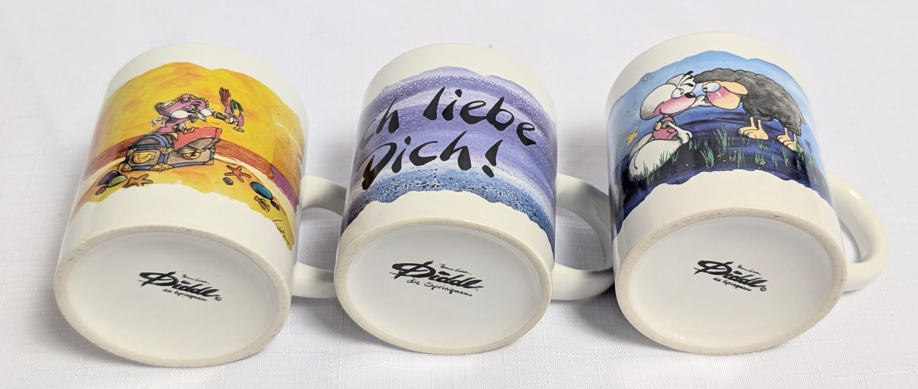 Tazze: 3er Set Vintage Diddl Tasse – Nuovo (secondo la descrizione) da Wängi venduto da ABIZONE-86 2