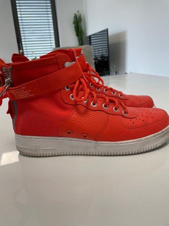 Nike Air Force 1 SF Mid 'Team Orange' Size 42,5 - Great! (US