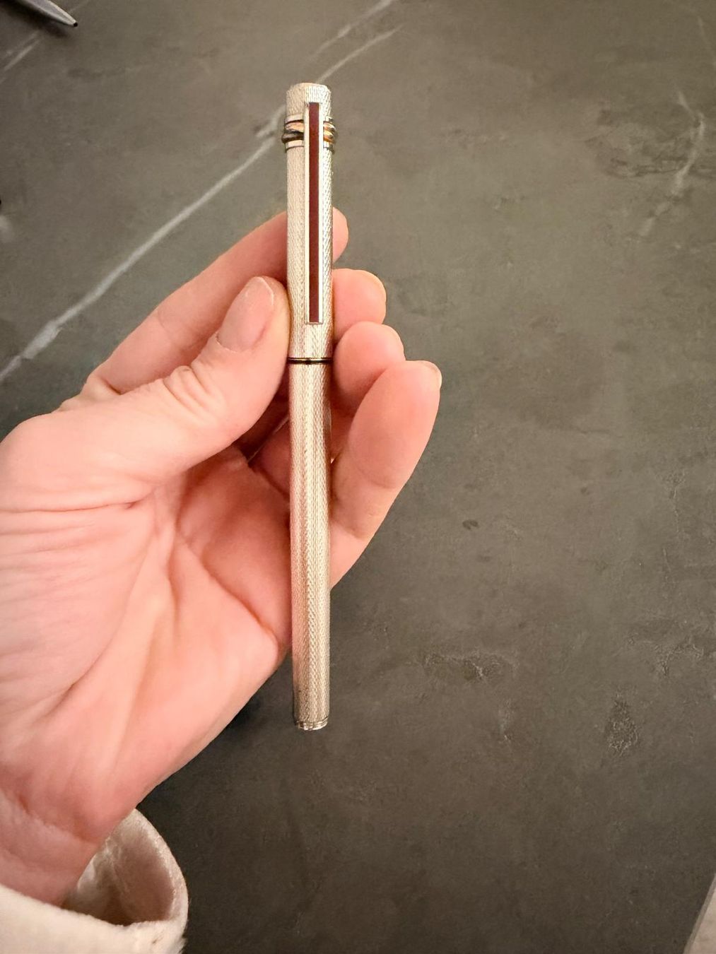 Cartier Penna & Evidenziatori: Cartier Stylo plume Trinity argent-or – Nuovo (secondo la descrizione) da Delémont venduto da KIKI49