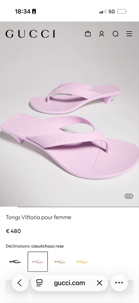 Scarpe da donna: Sandales Gucci à talon – Usato da Bern venduto da mar_8sth 1