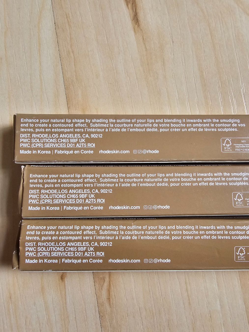 Make-up: Rhode Peptide Lip Shape 3 Stück, letzte Möglichkeit – Nuovo (secondo la descrizione) da Balterswil venduto da Dikdik1992 1