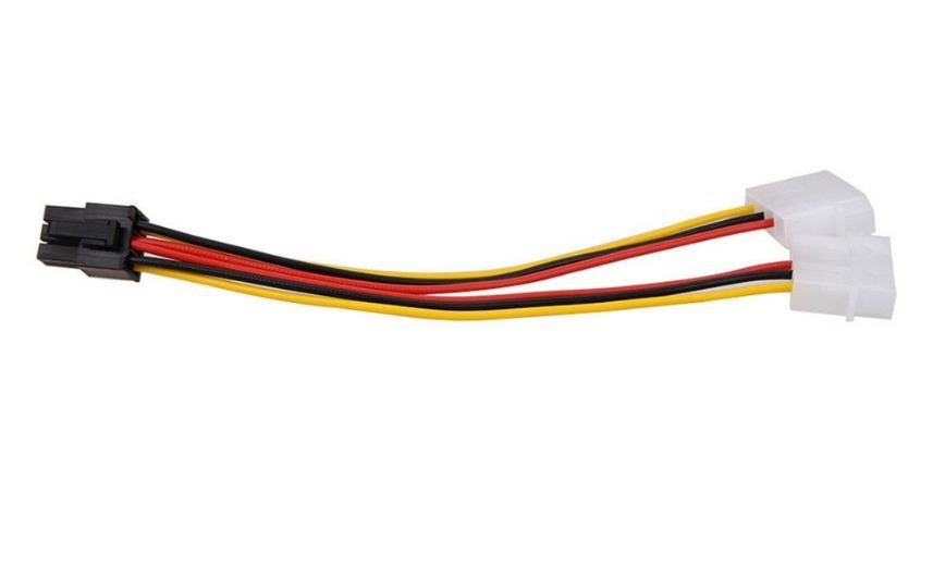 Cavi: Molex Power Kabel 6-Pin PCIe zu 2 x – Nuovo e nell'imballaggio originale da Unterägeri venduto da RmOnline 1