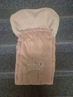 Wärmender und extra weicher Fusssack Lammfell