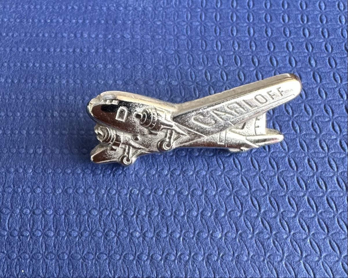 Spille & Fermagli: Carlhoff Flugzeug Brosche / Pin – Usato da Münsingen venduto da Innchen