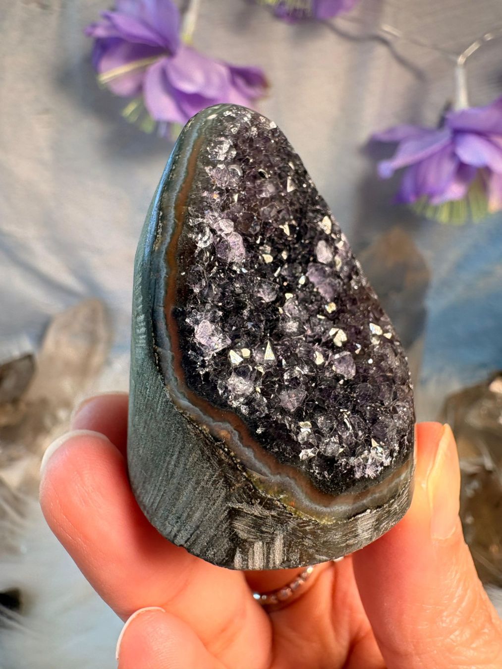 Mineralien & Heilsteine: Amethyst Geode – Neu (gemäss Beschreibung) aus Neuheim von m.hald 1