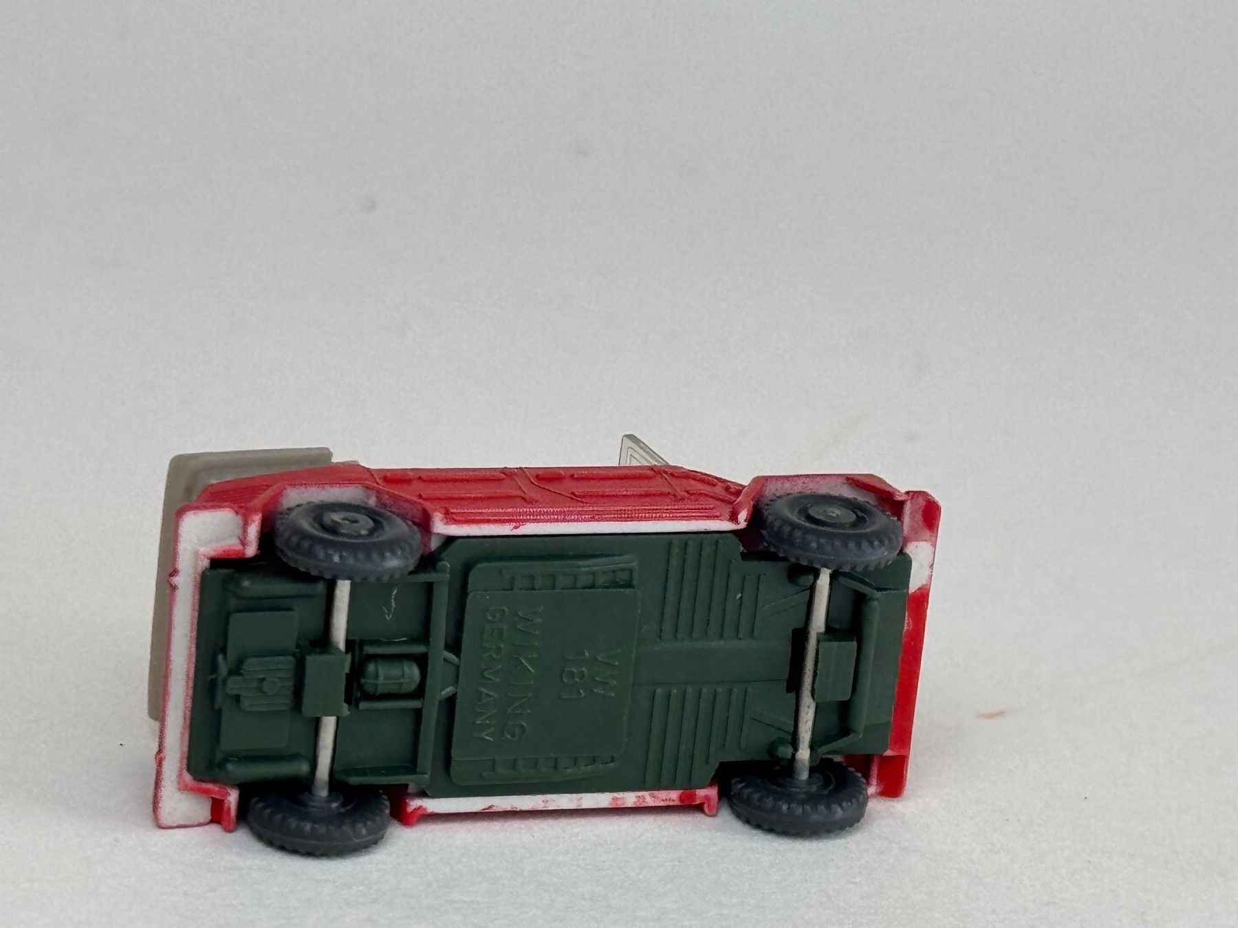 Wiking Modellautos: Wiking VW 181 Feuerwehr Umbau Verdeck offen – Gebraucht aus Elm von Wikmtz 1
