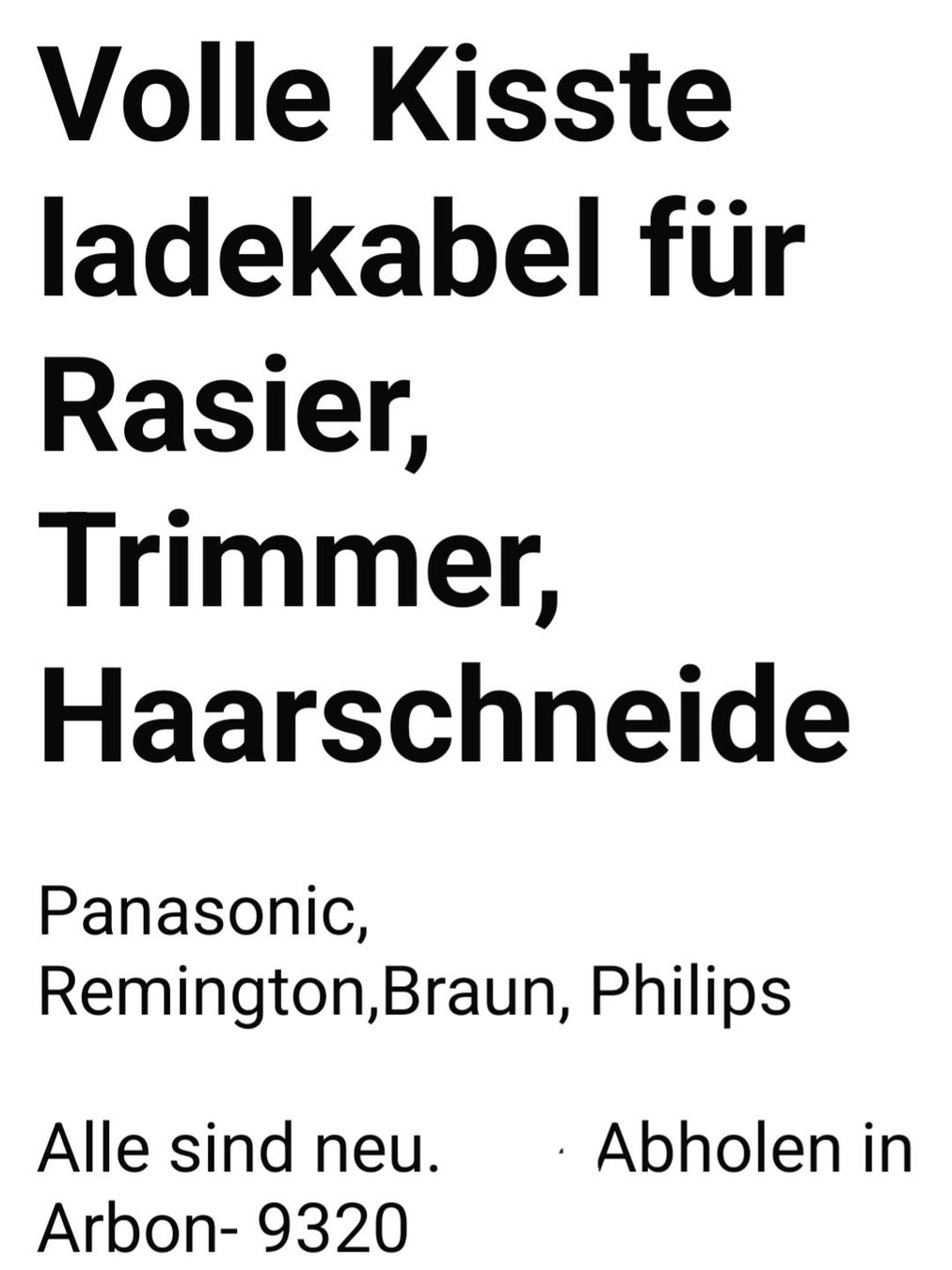 Panasonic Rasoi & Lamette da barba: Ladekabels/ladestation – Usato da Arbon venduto da kor_w5lq 4