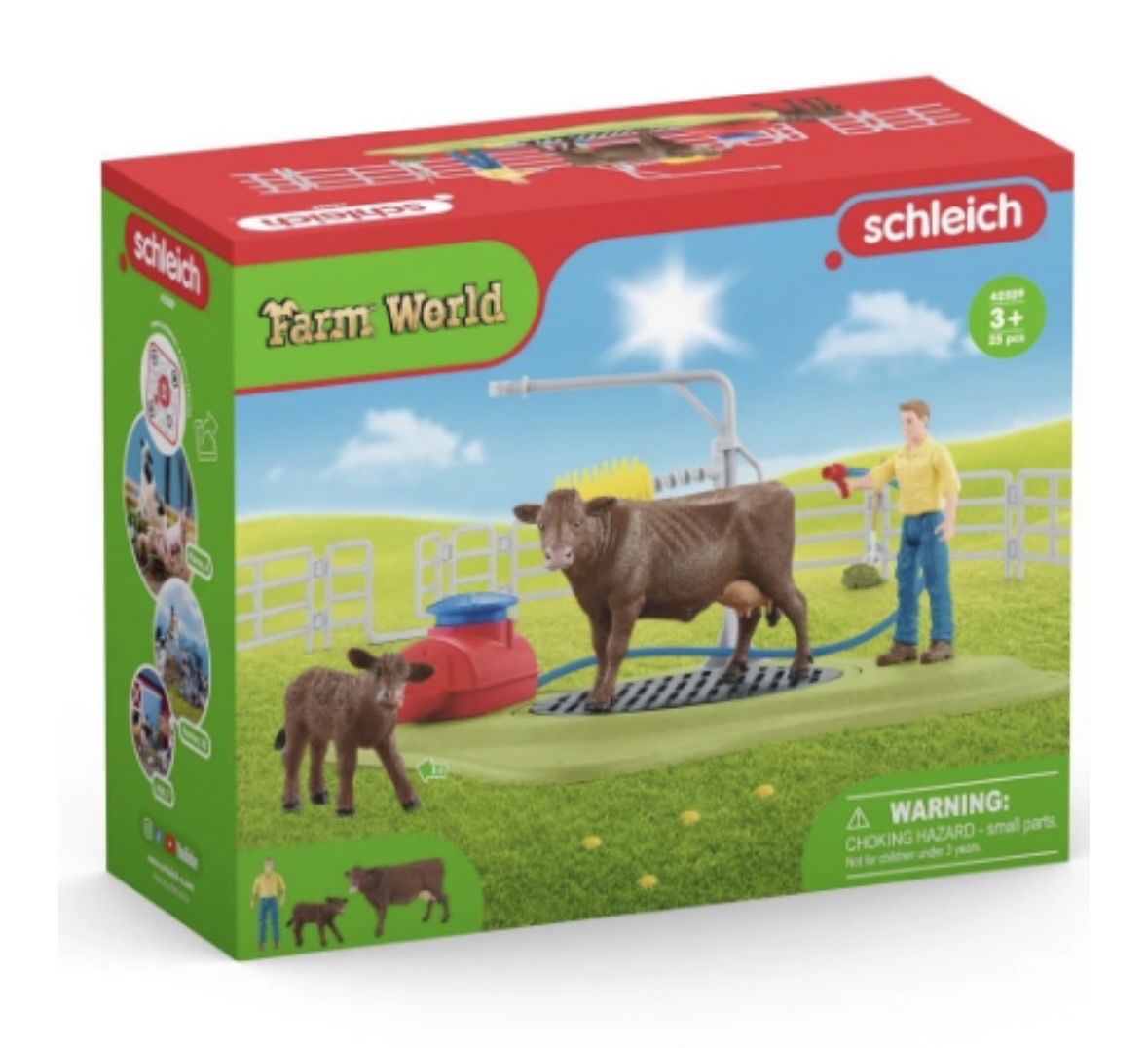 Schleich Jouets: Schleich Kuh Waschstation – D'occasion à Riedholz par Elch121