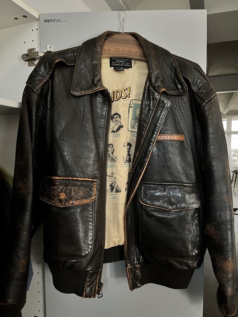 Avirex Giacche: Vintage Avirex Lederjacke – Usato da Turbenthal venduto da Jench0 2