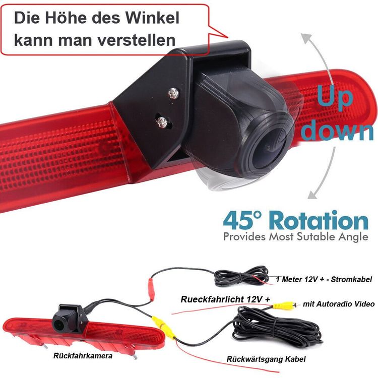 Produktbild von Rückfahrkamera Für Peugeot 307 SW Für Peugeot 308 CC