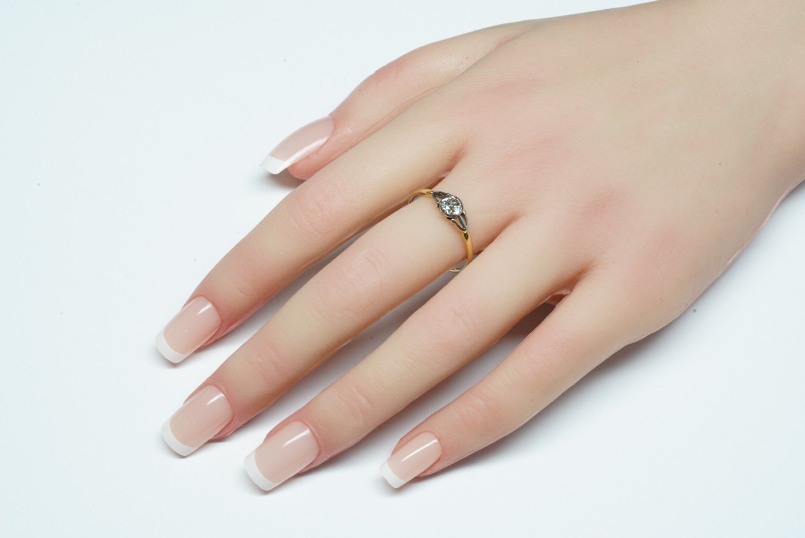 Anelli: Antiker Solitär Fingerring – Usato da Bülach venduto da Re-Jewelled 5