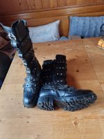 Motorradstiefel, schwarz, Gr.40