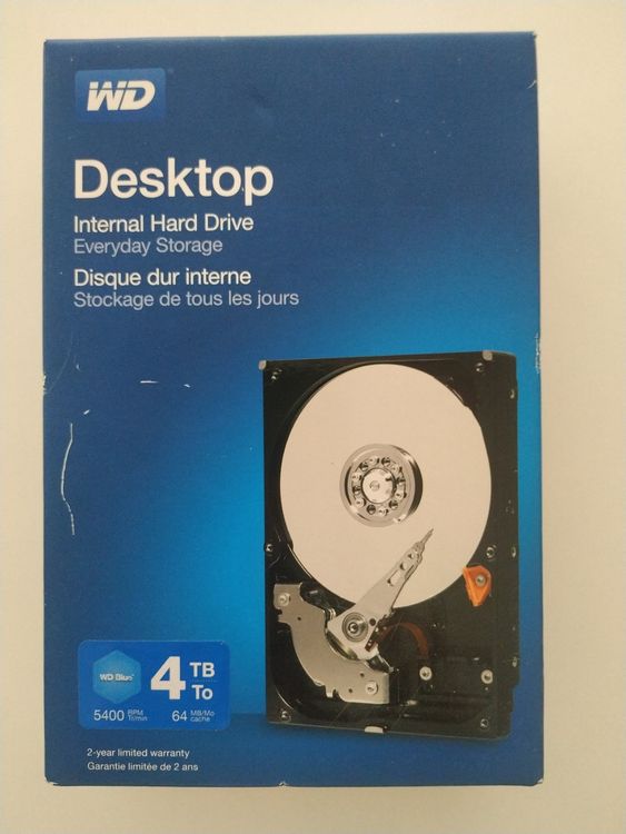 WD Blue 4TB, neu, ungeöffnet | Kaufen auf Ricardo