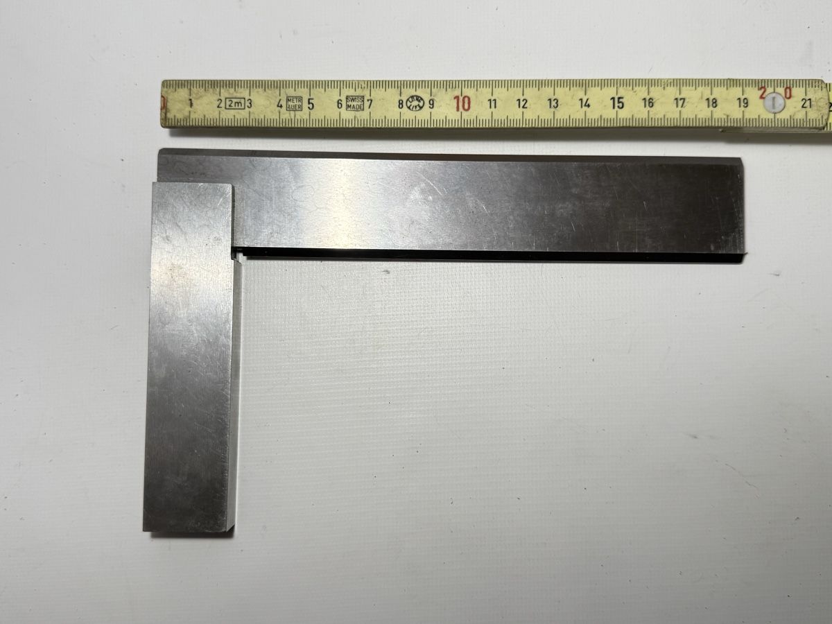 Tesa Misurare: TESA Haarwinkel 200mm Haarlineal – Usato da Boswil venduto da ABLagerBoswil 3