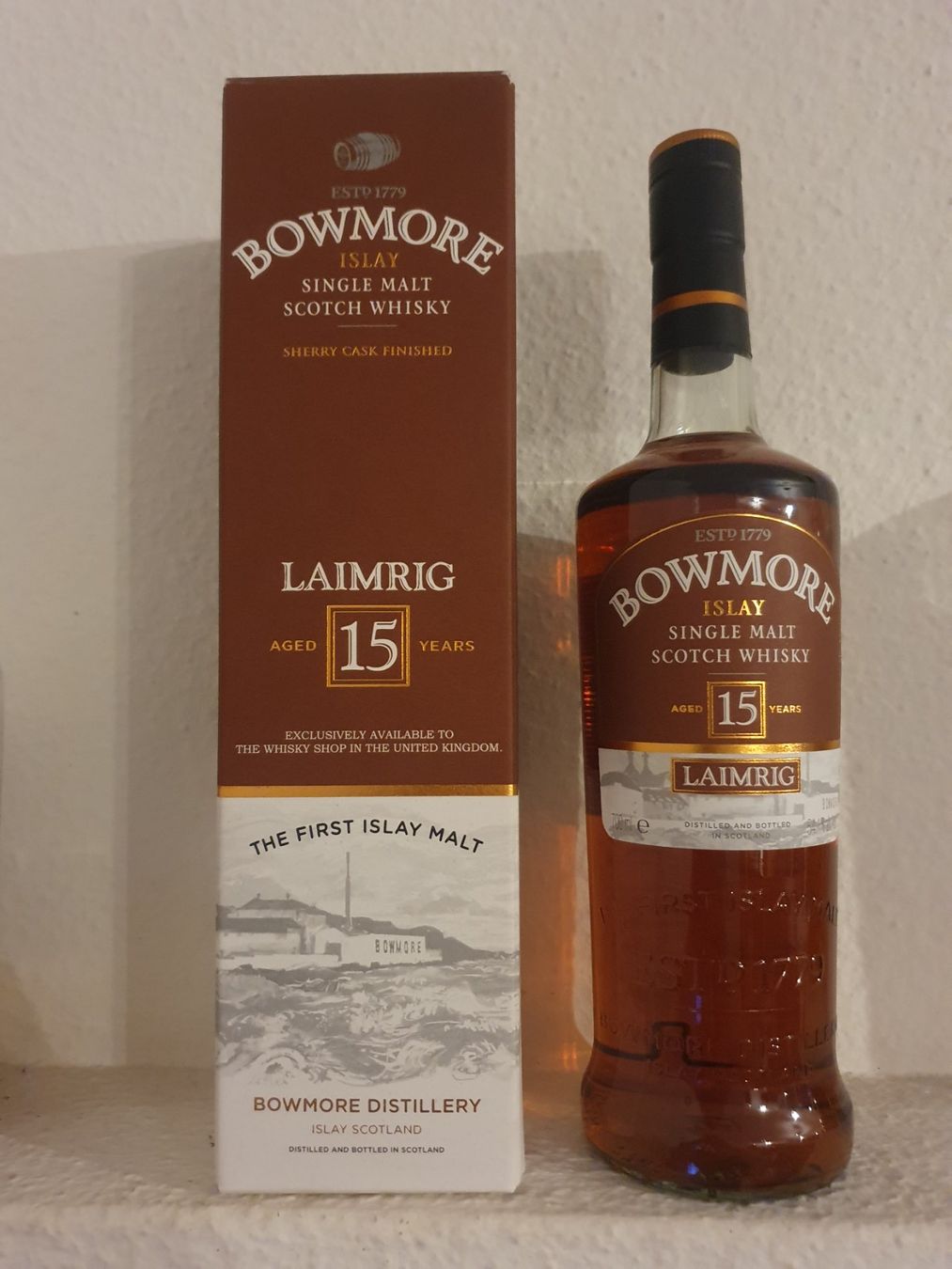 Bowmore Bevande alcoliche: Bowmore Laimrig Batch Nr.4 – Nuovo e nell'imballaggio originale da Langnau am Albis venduto da jer_pm72