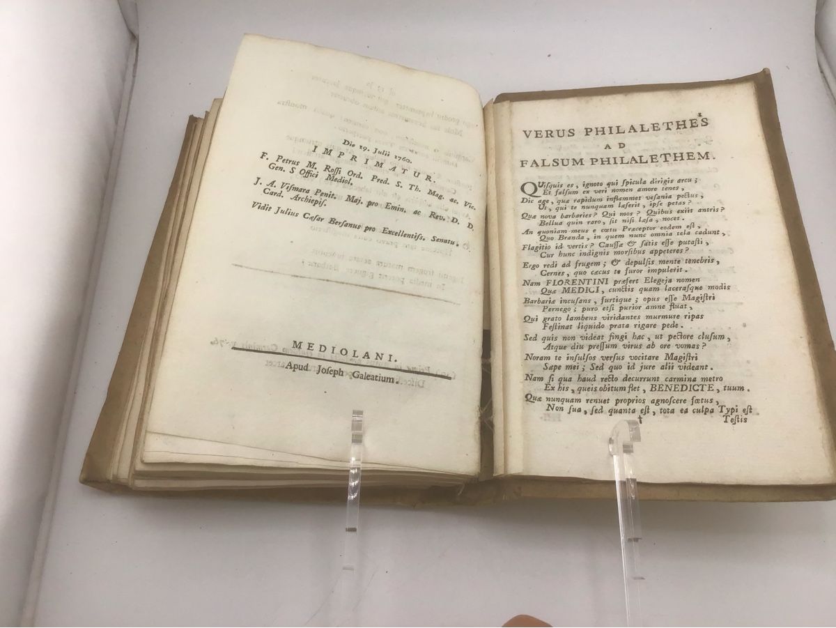 Bücher: Della lingua toscana  DIALOGO e dialogo secondo, 1760 – Gebraucht aus Nods von loredana18 7