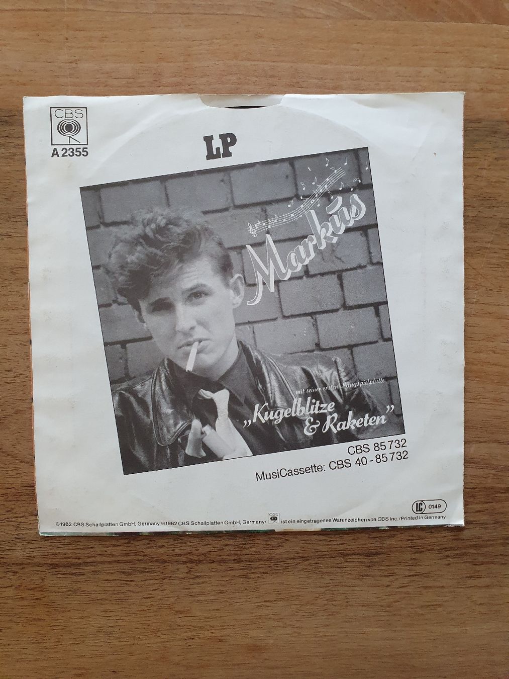Dischi in vinile: Markus Ich will Spass Kugelblitze Raketen 7" Vinyl – Usato da Sirnach venduto da dimitri1963 1
