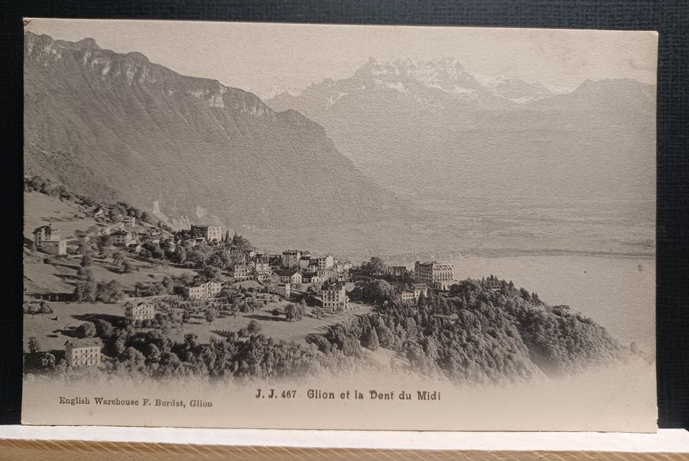 VD, J.J. 467 Glion et la Dent du Midi (D'occasion) à Aarau Rohr pour ...