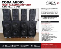 Coda Audio P.A.