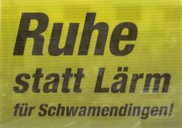 Abstimmung EINHAUSUNG SCHWAMMENDINGEN