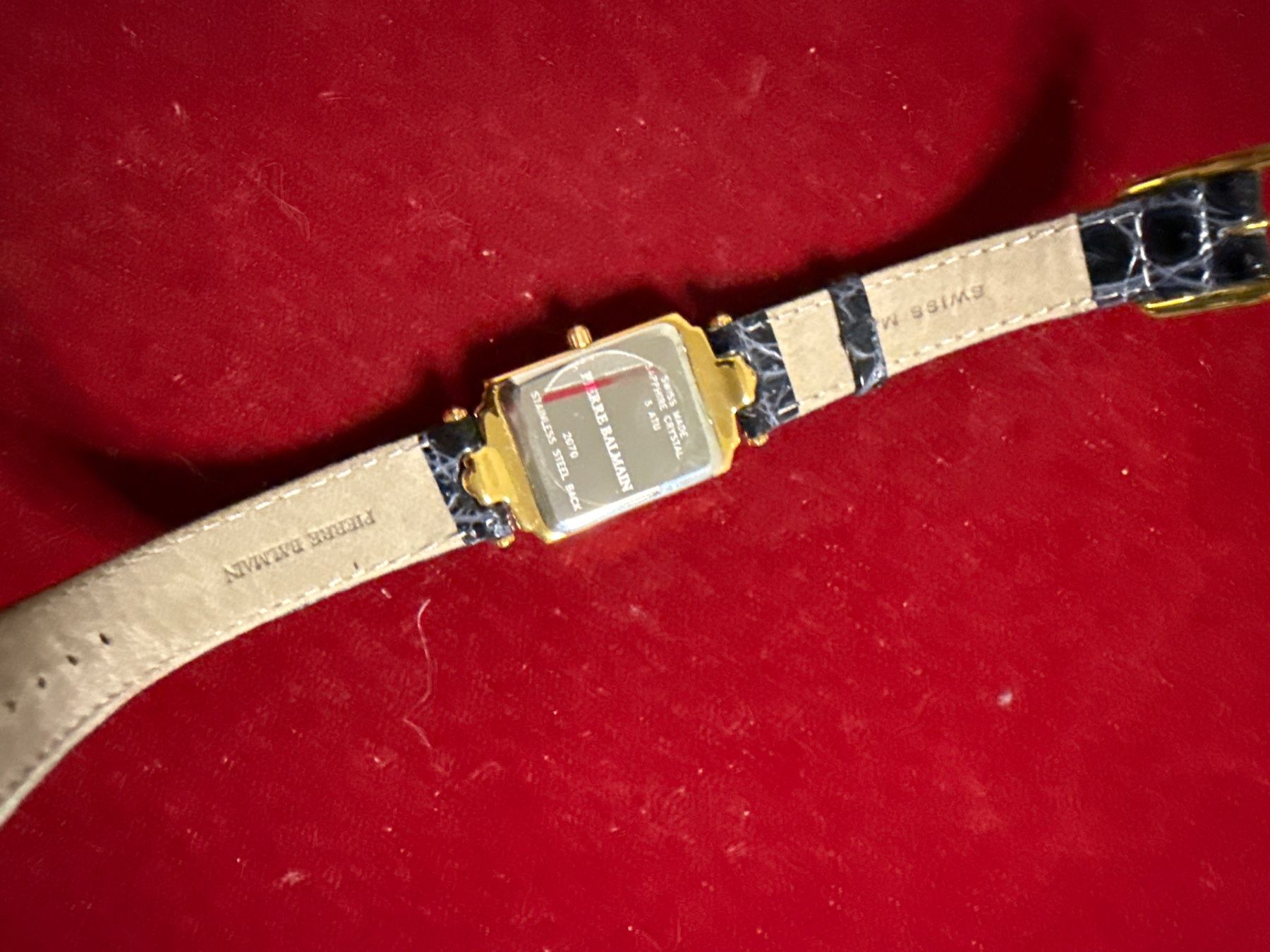 Balmain Uhren: Balmain Tank Quarz 21 mm – Gebraucht aus Pfeffingen von Allhandelklgwatches 3