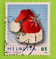 Nr.1330 Klausenmütze Sondermarken Weihnachten GESTEMPELT2009