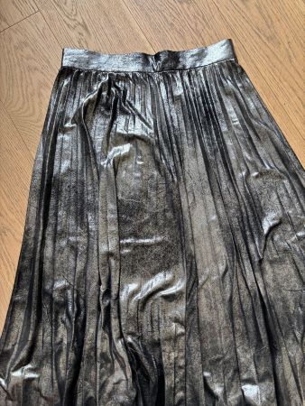 Jupe plissée métallisée Tendance fêtes de fin d'année✨