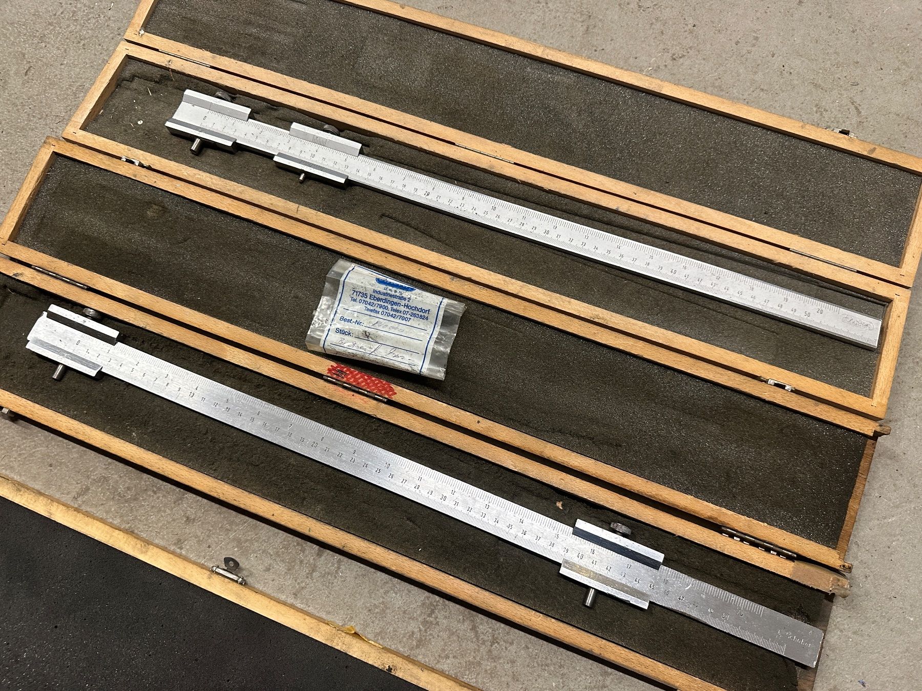 Misurare: Werkstattmessschieber Schober Schiebelehre 500mm - 2 Stück – Usato da Staufen venduto da Moogybee 1