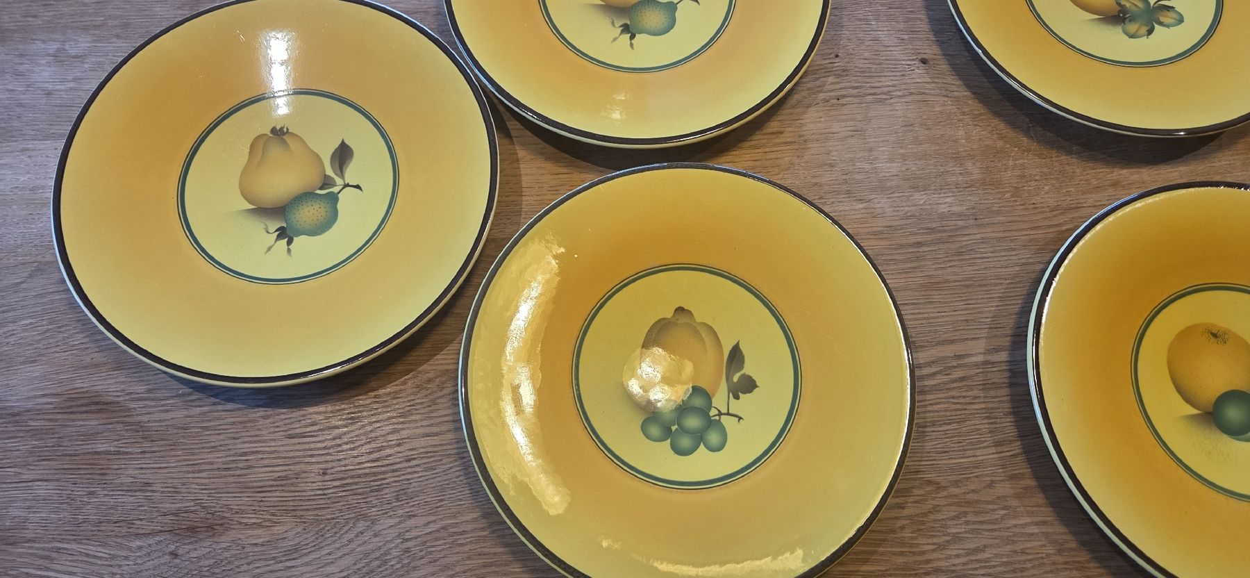 Piatti: 6 Vintage Keramikteller aus Dänemark – Usato da Rehetobel venduto da hobirot01 1