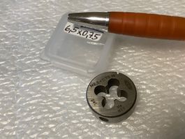 M 6.5 x 0.75 Schneideisen Filière HSS, Neu von NORIS