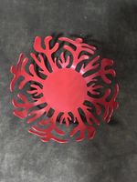 Centrotavola Alessi LPWK E. Silvestris rosso design