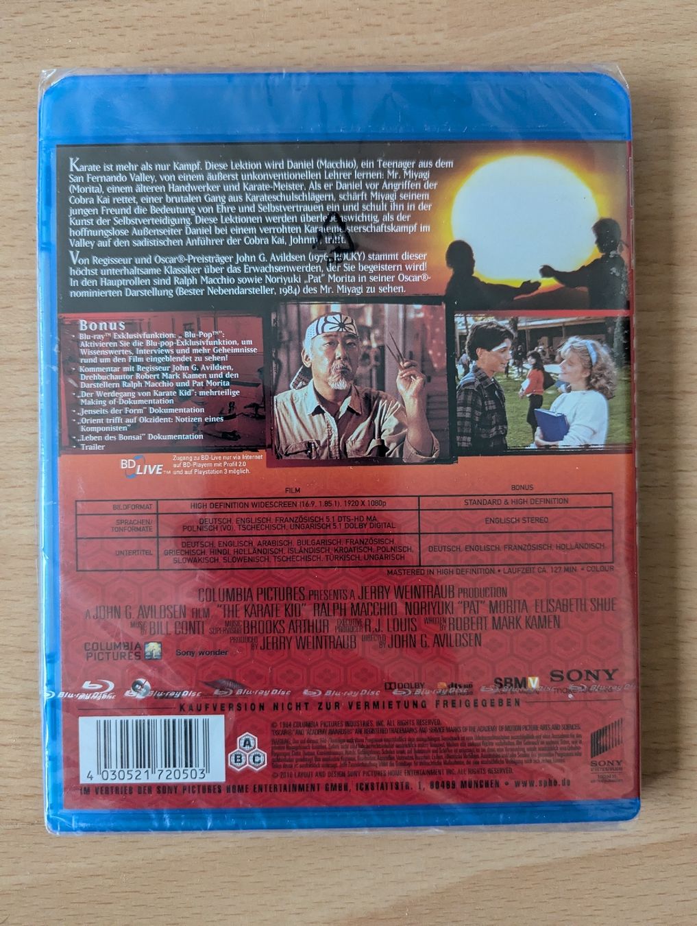 Tutti i DVDs: KARATE KID - BLU-RAY NEW AND SEALED – Nuovo e nell'imballaggio originale da Biel/Bienne venduto da Soupape50 1