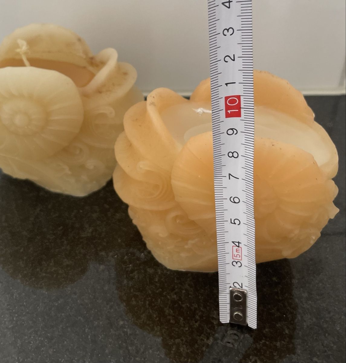 Kerzen: 2 Kerzen Muschel Design neu und unbenutzt ca 10cm – Neu (gemäss Beschreibung) aus Au ZH von Jaggy4 4