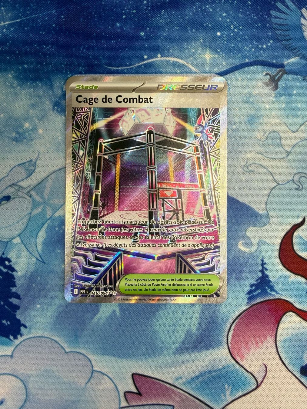 Pokémon Carte collezionabili: Cage de Combat FA - PFL 116 FR – Nuovo (secondo la descrizione) da Courgenay venduto da ScamBoxOff