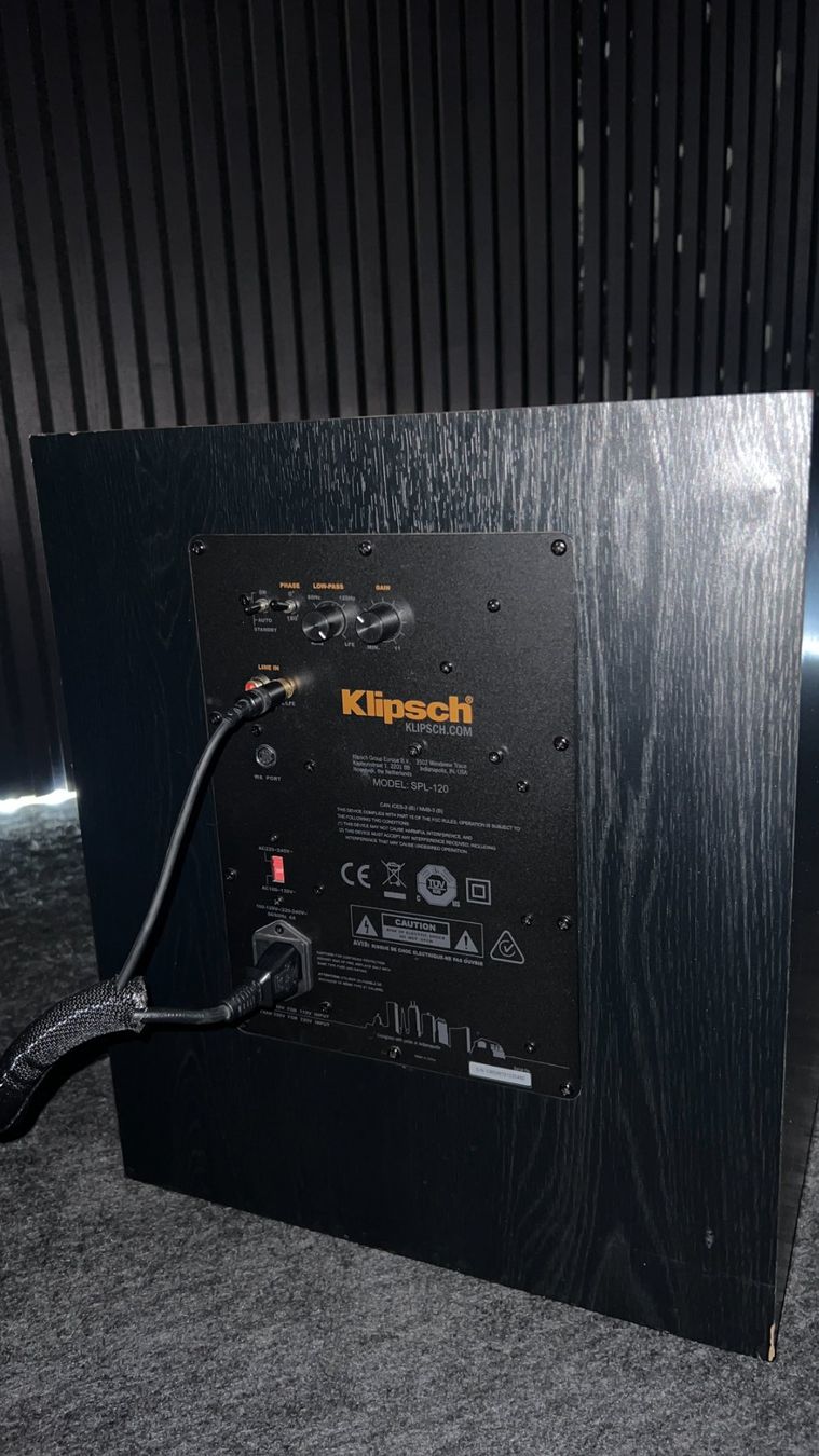Klipsch Lautsprecher: Aktive Subwoofer Klipsch SPS-120 – Gebraucht aus Hausen am Albis von Anmo74 5